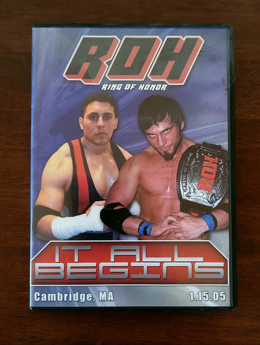 ROH Ring of Honor "It All Begins" DVD 2005 Mick Foley Samoa Joe